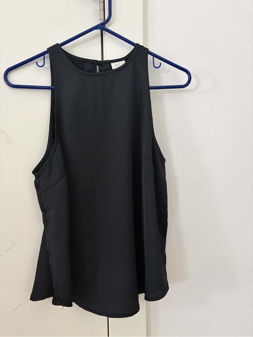 a new day Black Sleeveless A-Line Camisole